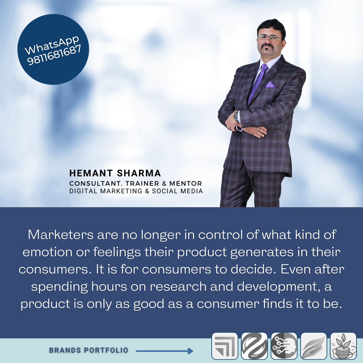Hemant Sharma - Social Media Marketing Consultant & Trainer - Hemant Sharma