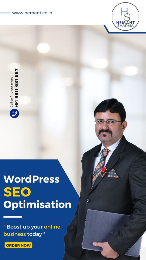 Hemant Sharma WordPress SEO Optimisation Service