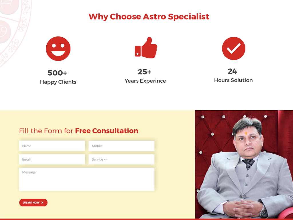Hemant Kumar Sharma - Leads for Astrologer in India