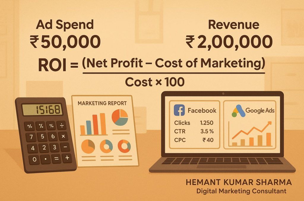 ROI in digital marketing