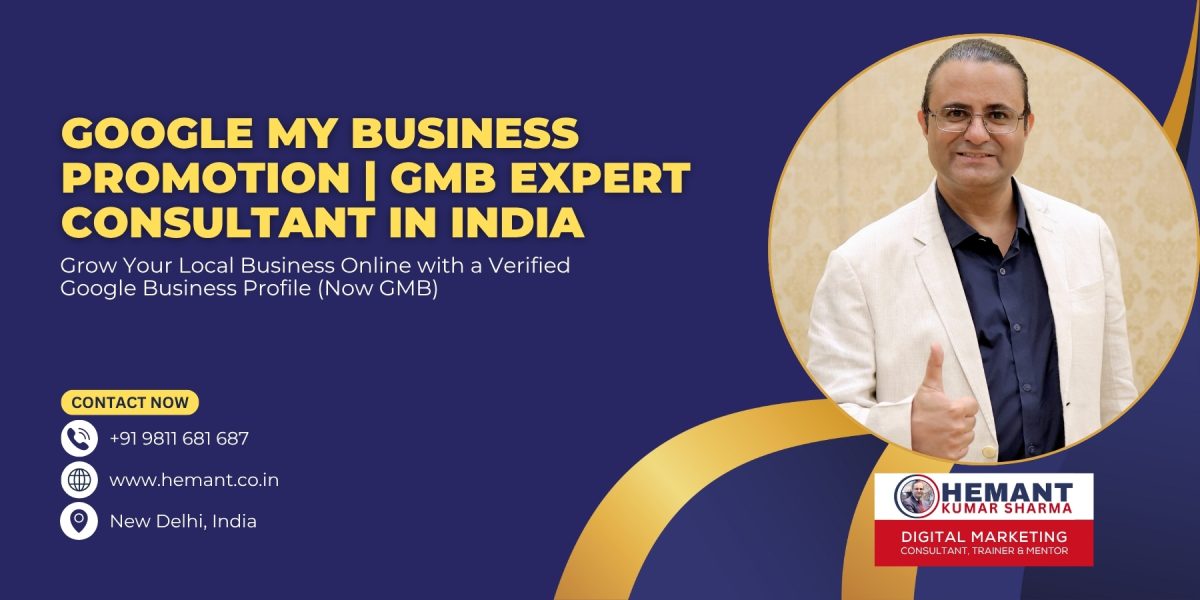 GMB Expert Consultant in India