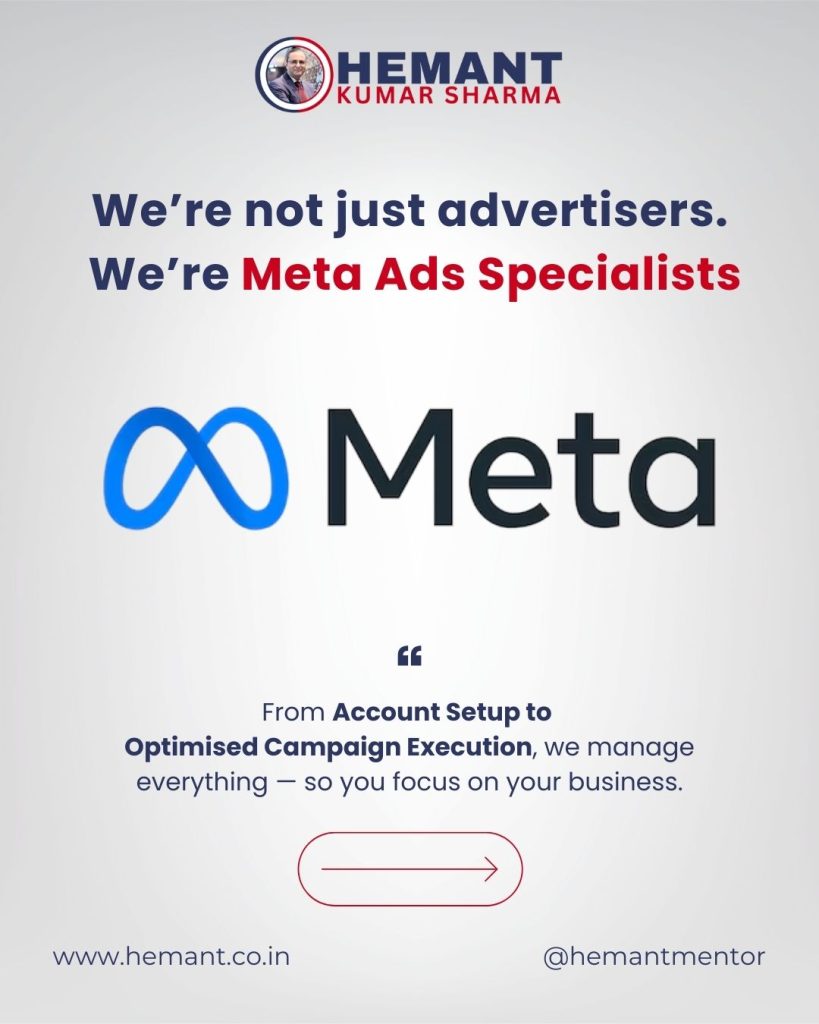 Meta Ads Agency Services by Hemant Kumar Sharma