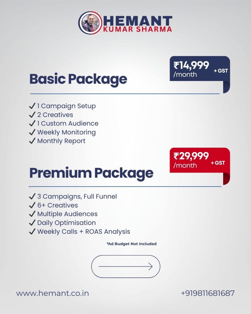 Meta Ads Agency Services by Hemant Kumar Sharma