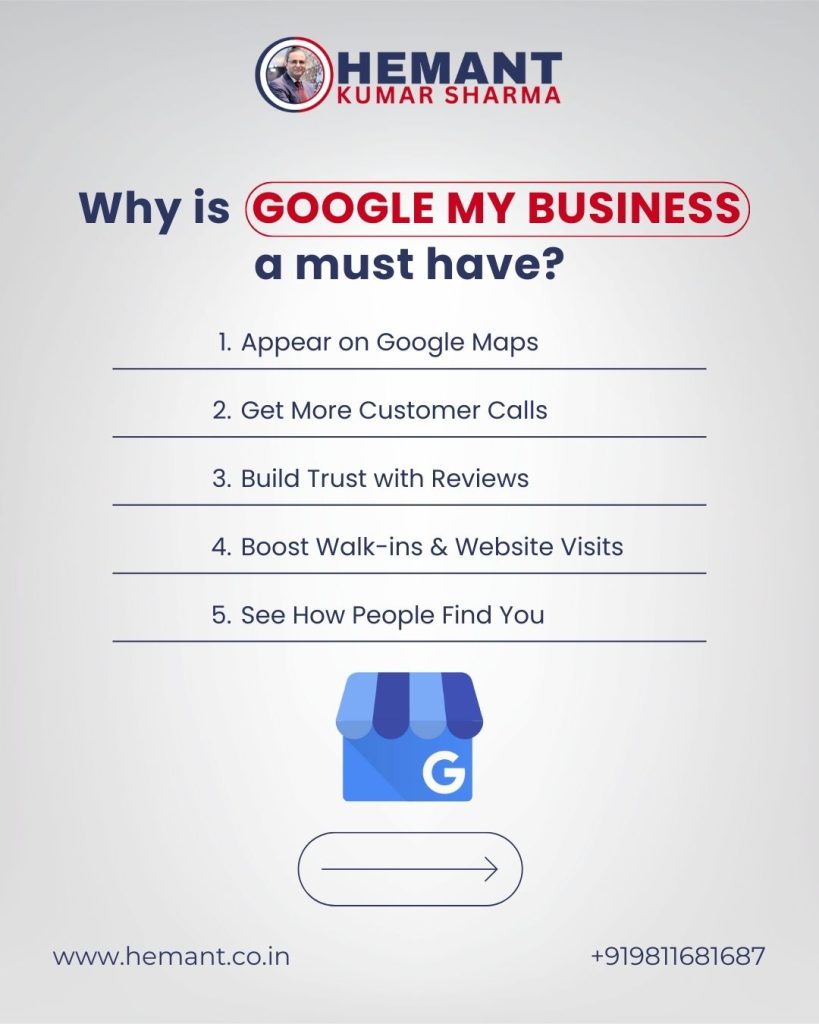 Hemant Kumar Sharma - Google My Business Promotion