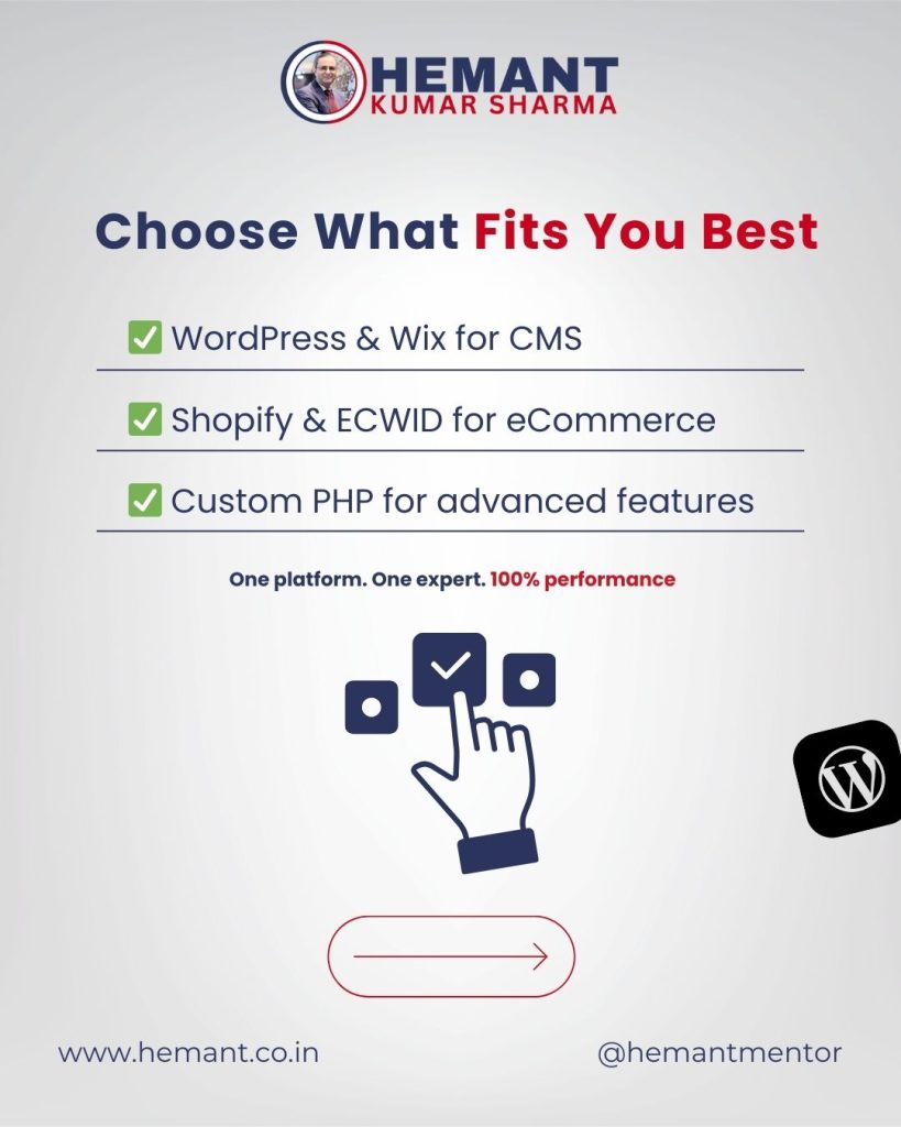 Hemant - Website Design Agency