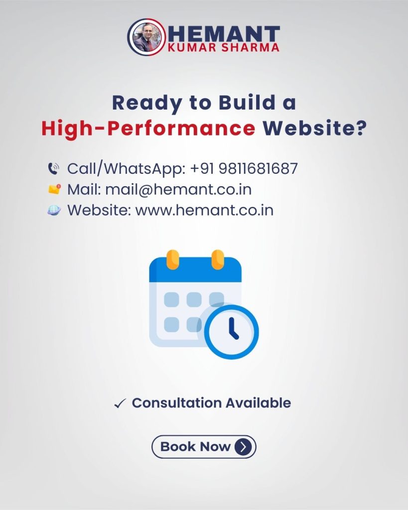 Hemant - Website Design Agency