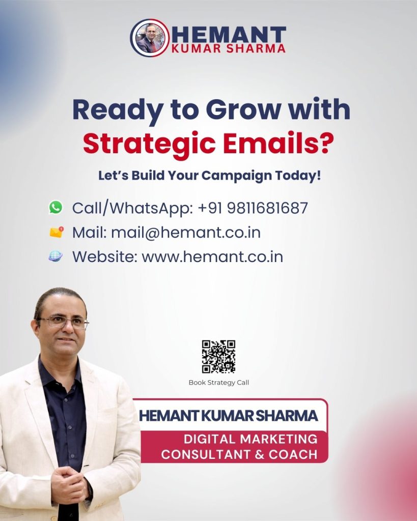 Email Marketing & Newsletter Services by Hemant Kumar Sharma
