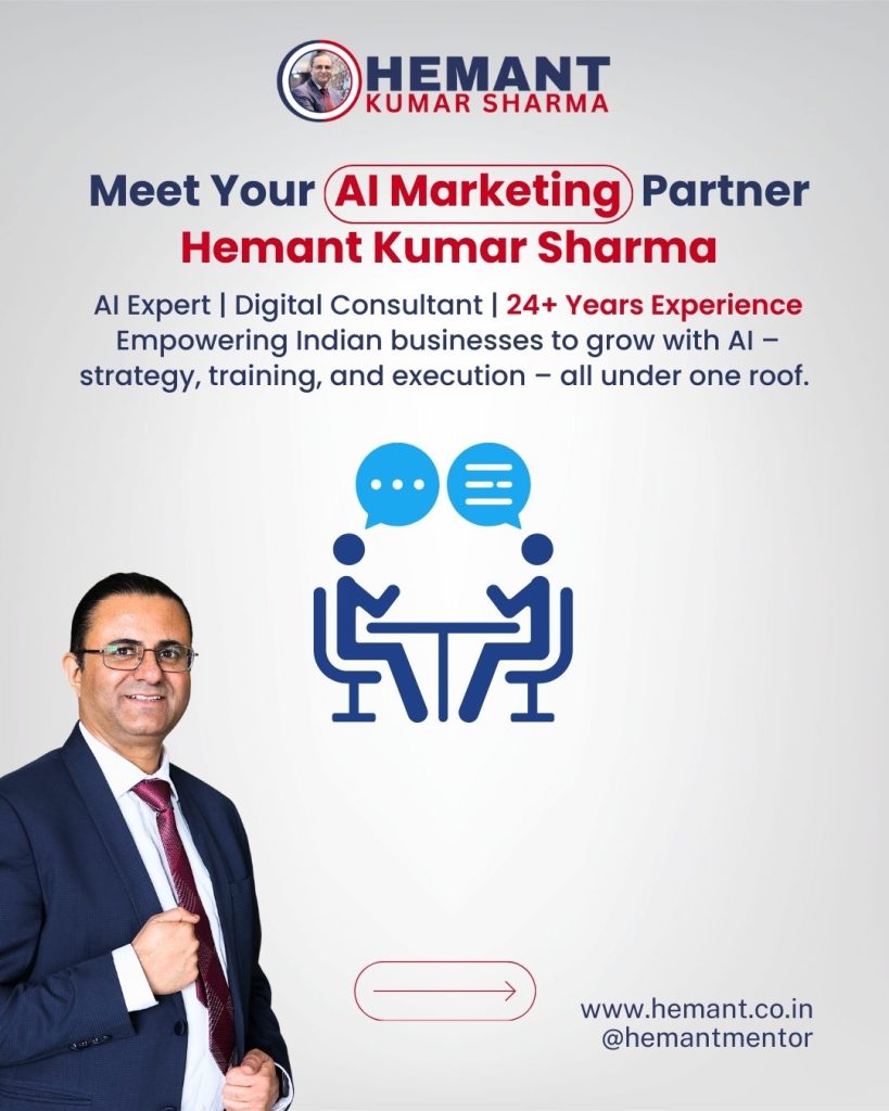 Hemant Kumar Sharma - AI (Artificial Intelligence) Expert in India