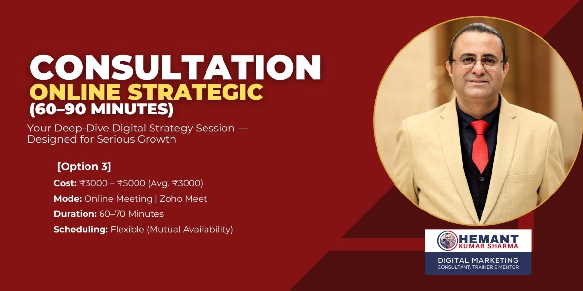 Consultation Online Strategic