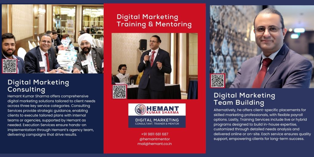 Hemant Kumar Sharma - Digital Marketing
Consulting