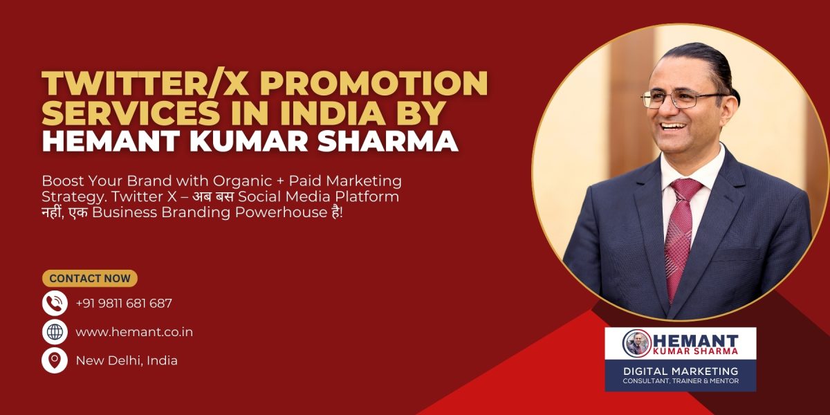 Hemant Kumar Sharma - Twitter/X Promotion Services