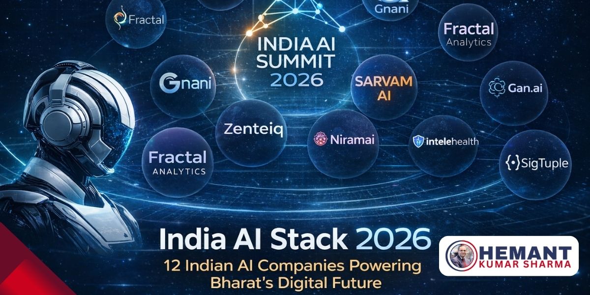India AI Stack 2026: 12 Indian AI Companies Shaping Bharat’s Digital Future