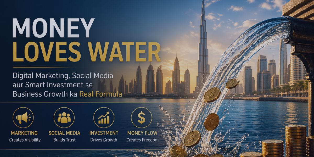 Hemant Kumar Sharma - Money Loves Water Marketing Concept