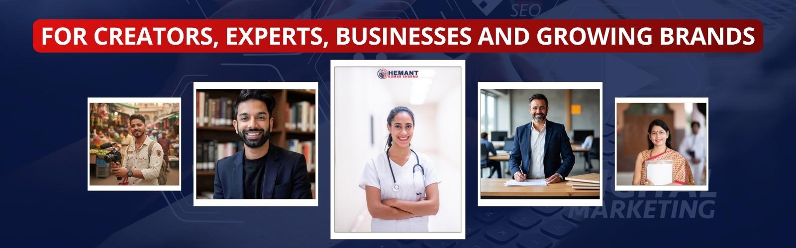 Who can benefit from YouTube Channel Promotion and Management Services by Hemant Kumar Sharma