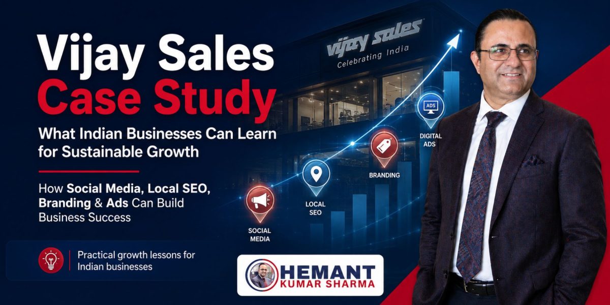 Hemant Kumar Sharma - Vijay Sales business growth case study