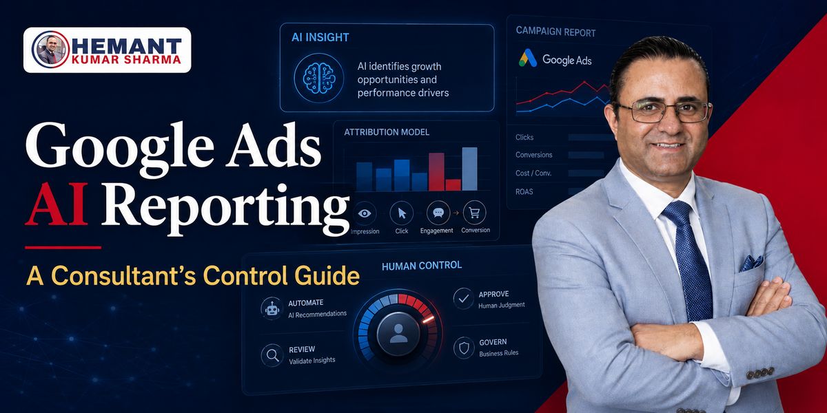 Hemant Kumar Sharma - Google Ads AI Reporting Control Guide