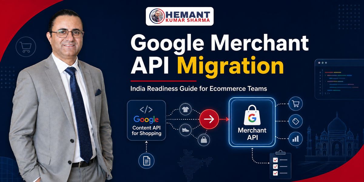 Hemant Kumar Sharma - Google Merchant API Migration