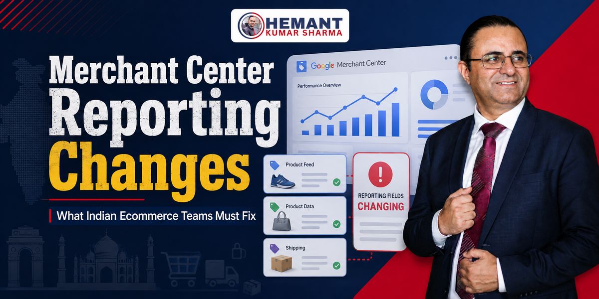 Hemant Kumar Sharma - Merchant Center Reporting Changes