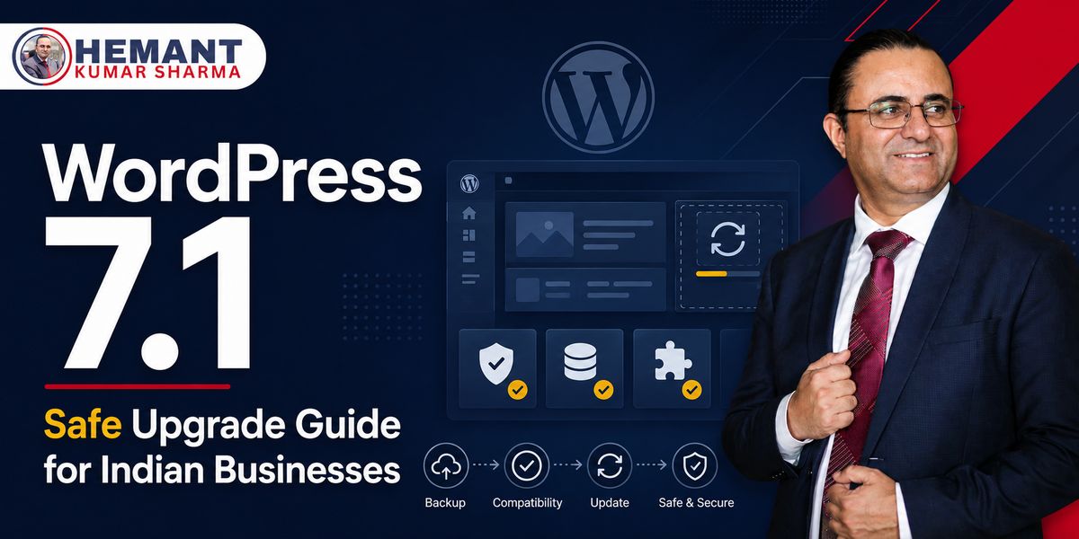 Hemant Kumar Sharma - WordPress 7.1 Upgrade Guide