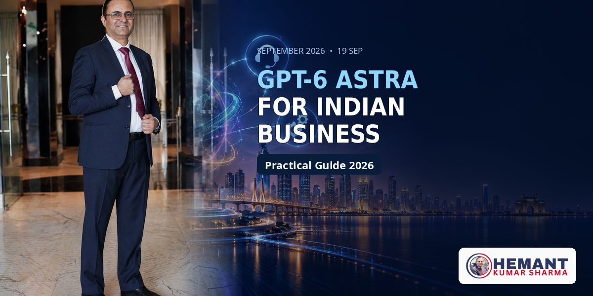 Hemant Kumar Sharma - GPT-6 Astra for Indian Business