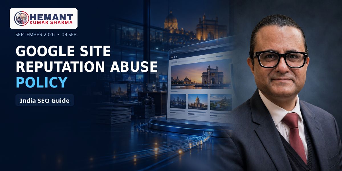 Hemant Kumar Sharma - Google Site Reputation Abuse Policy
