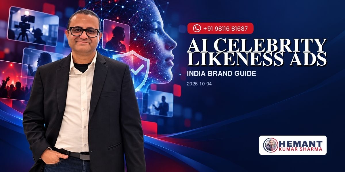 Hemant Kumar Sharma - AI CELEBRITY LIKENESS ADS