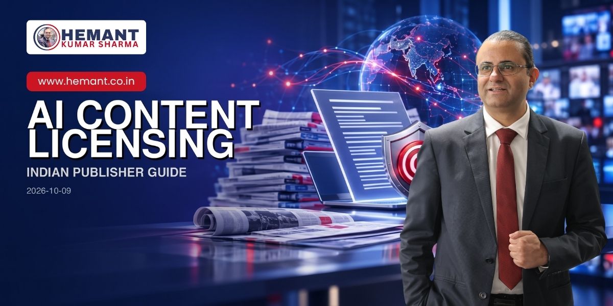 Hemant Kumar Sharma - AI CONTENT LICENSING