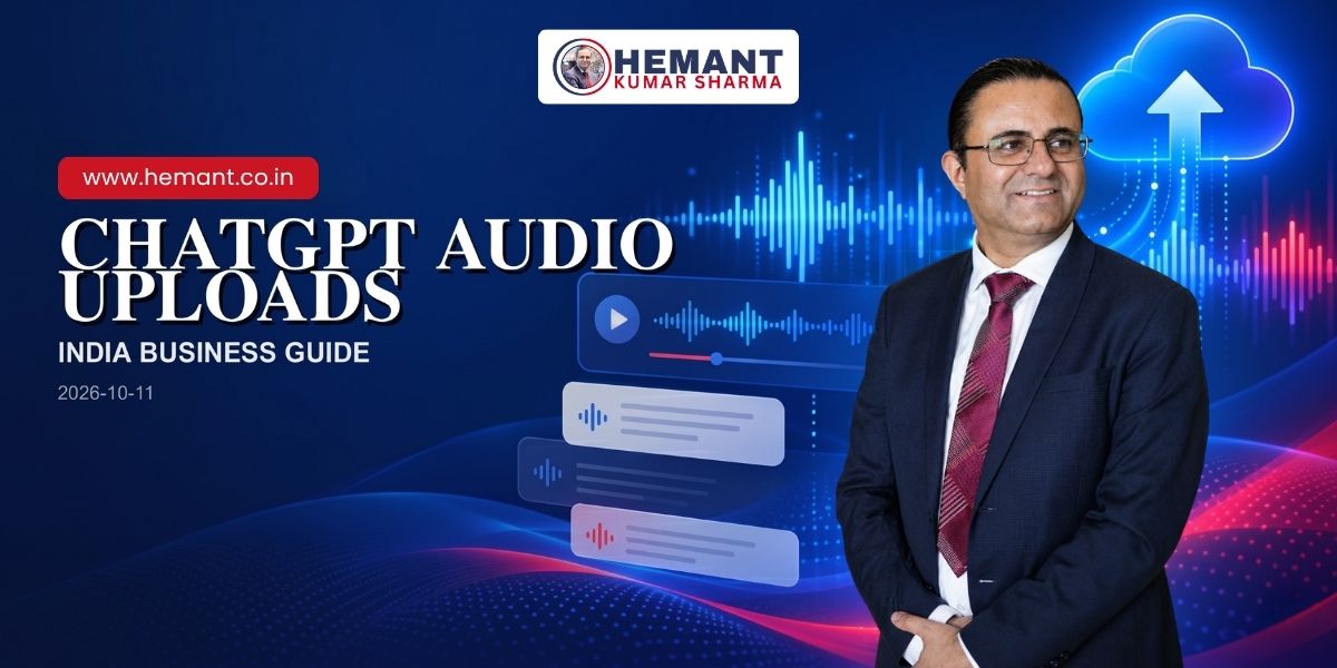 Hemant Kumar Sharma - CHATGPT AUDIO UPLOADS