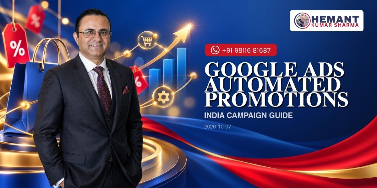 Hemant Kumar Sharma - GOOGLE ADS AUTOMATED PROMOTIONS