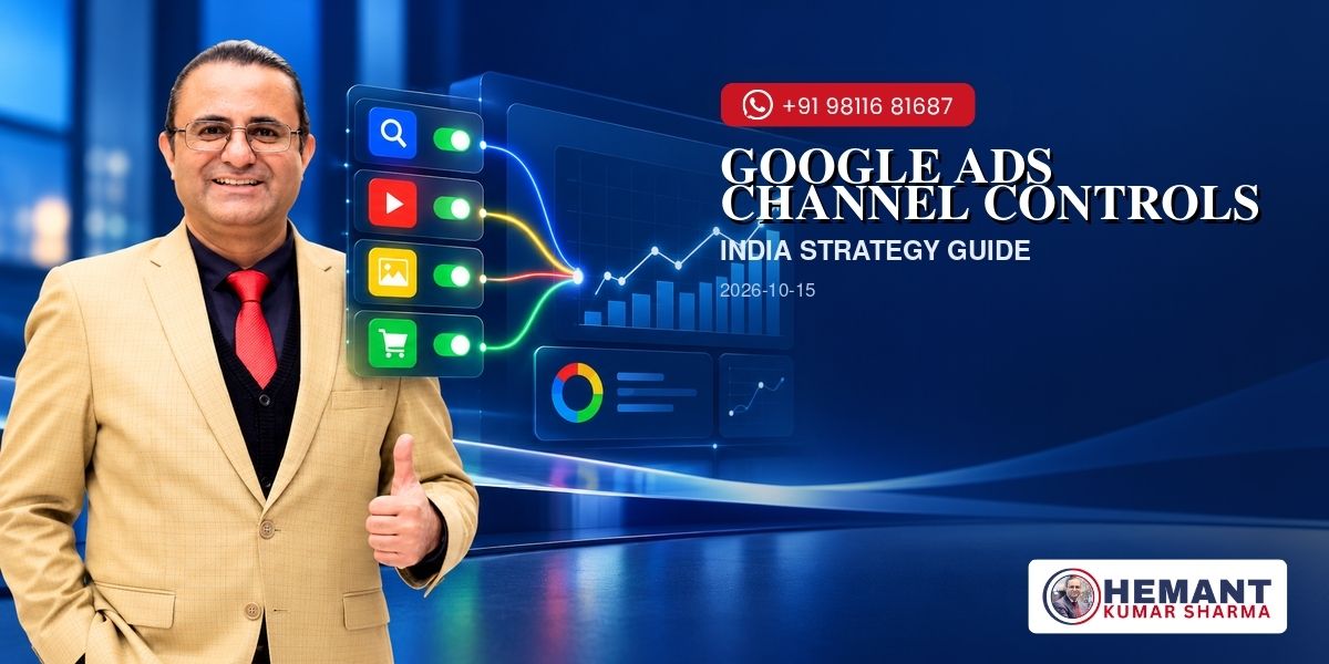Hemant Kumar Sharma - GOOGLE ADS CHANNEL CONTROLS