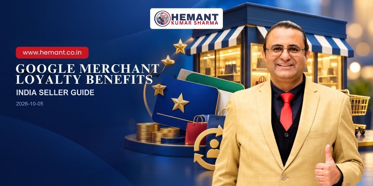 Hemant Kumar Sharma - GOOGLE MERCHANT LOYALTY BENEFITS
