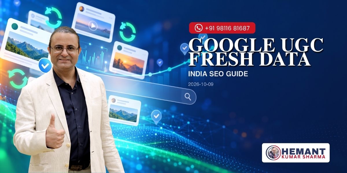 Hemant Kumar Sharma - GOOGLE UGC FRESH DATA