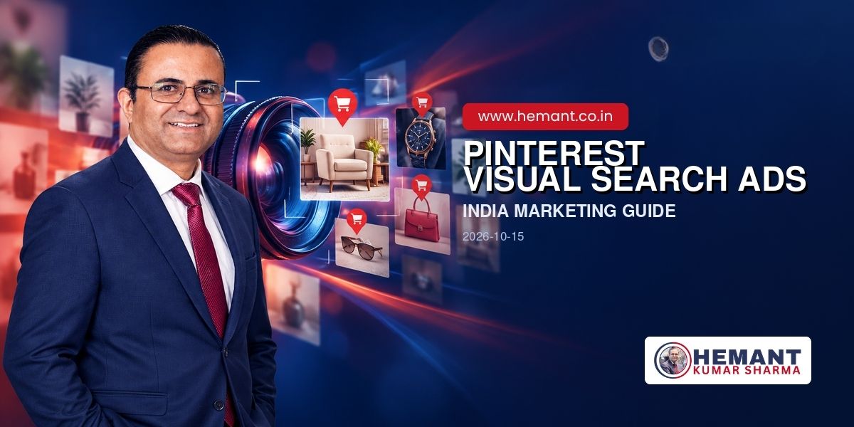 Hemant Kumar Sharma - PINTEREST VISUAL SEARCH ADS